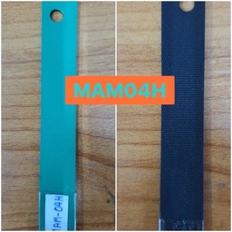 Flat BeltTU6-1-W50xL755-GR ; สายพาน Flat Belt สีเขียวท้องสีดำ หนา 1 mm. กว้าง 50 mm. ยาว 755 mm. (ต่อกลม)