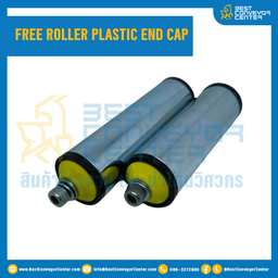 FS32PL70-S10-M6 : Free Roller Steel Furniture Dia.32xL70 mm. Plastic End Cap.