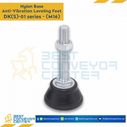 DK-0116100Fขาปรับระดับ Nylon Black M16x100 mm.