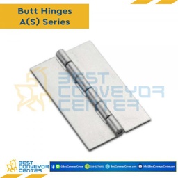 A-1821 บานพับเหล็ก ขนาด 40×60 mm. หนา 1 mm.