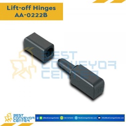 AA-0222B บานพับแบบถอดได้อลูมิเนียมอัลลอยด์ ขนาด 15×62.6 mm. หนา 17.5 mm.