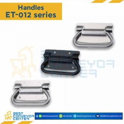 ET-01200W มือจับพับได้เหล็กชุบนิกเกิ้ล ขนาด 64.1×96 mm.