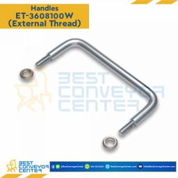 ET-3608100W มือจับเหล็ก ขนาด 100 mm.